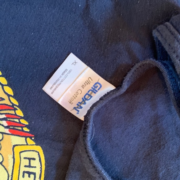 💙Men’s Blue Nautical Tattoo Graphic Tank Size XL - Picture 3 of 4